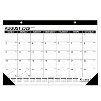 GuassLee Desk Calendar 2026-2027 Monthly Planner (17" x 11.5")